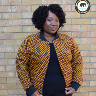 orange jacket ladies